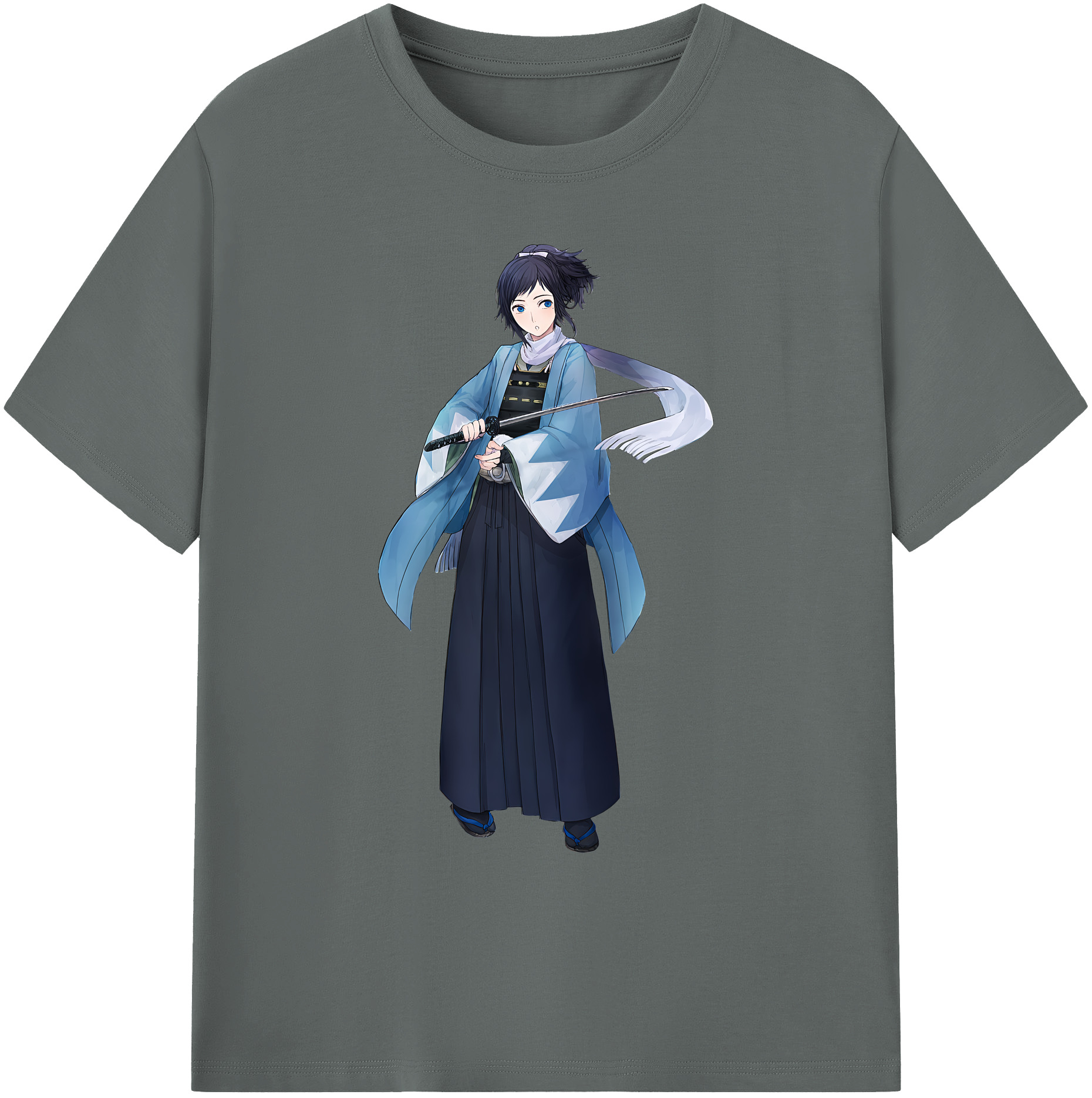 （画像用） 刀剣乱舞 Touken Ranbu 綿100％ メンズ半袖Tシャツ｜肌触りやわらか＆通気性